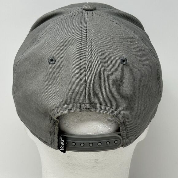 Vans Off The Wall Hat Baseball Cap Skater Skating Skateboarding Snapback Gray - Picture 3 of 9